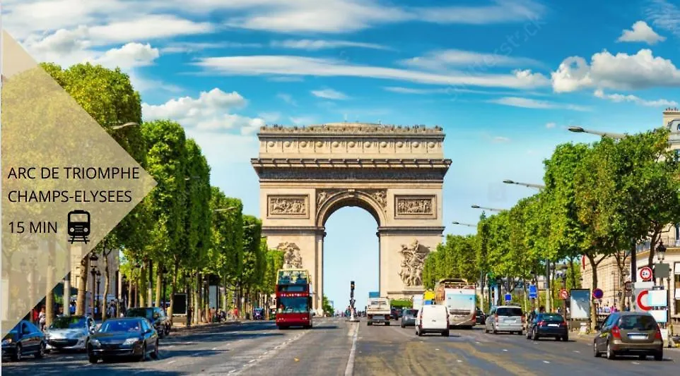 Апартаменты De Standing 5 - Tour Eiffel/invalides Париж